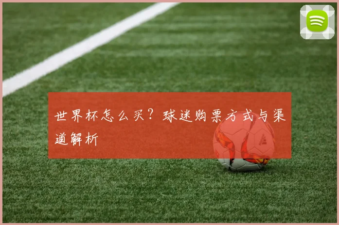 世界杯怎么买?球迷购票方式与渠道解析